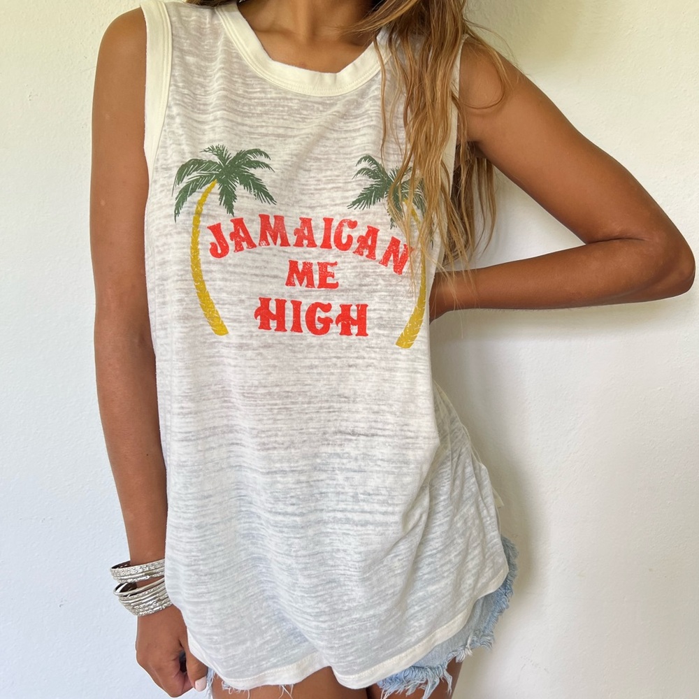 MATE the label “Jamaican me High” Muscle Tank